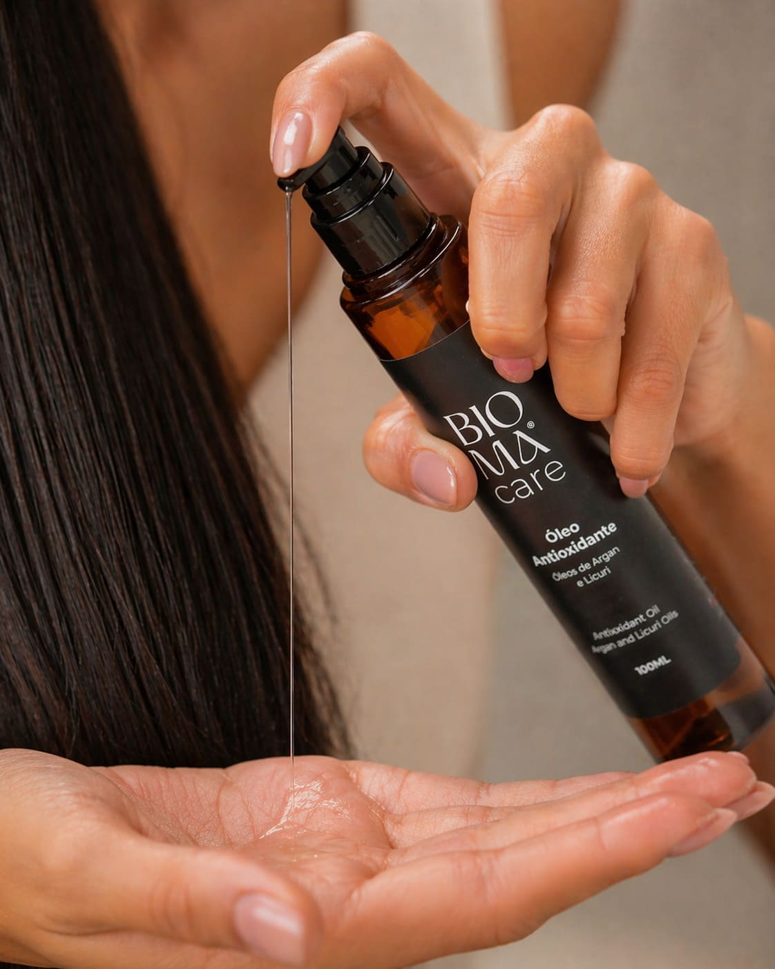 Óleo Antioxidante 100ml (Óleo de Argan e Licuri) - Bioma Care